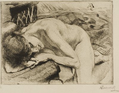 Das schlafende Modell von Albert Besnard