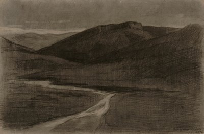 Algerische Landschaft von Albert Charles Lebourg