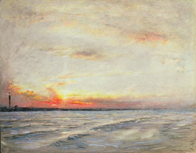Port Said, Saida, Libanon von Albert Goodwin