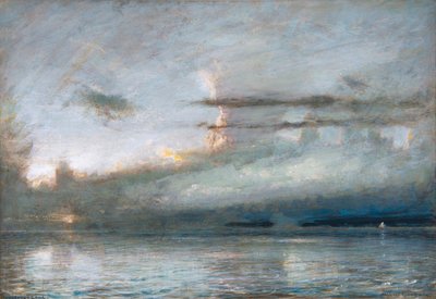 Das unbekannte Land von Albert Goodwin