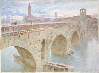 Verona, 1896 von Albert Goodwin