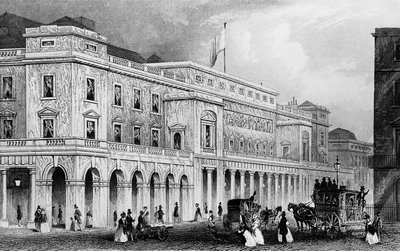 Italienisches Opernhaus, um 1850 von Albert Henry Payne