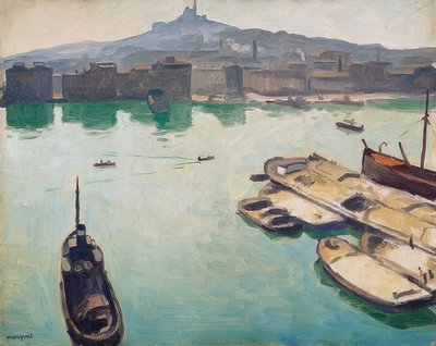 Hafen von Marseilles von Albert Marquet