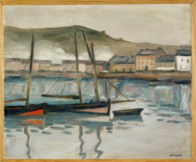 Der Hafen von Fécamp von Albert Marquet