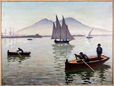 Neapel, das Segelboot von Albert Marquet