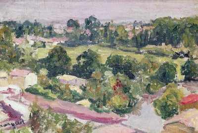 Pariser Vorort von Albert Marquet