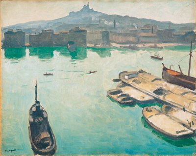 Hafen von Marseille von Albert Marquet