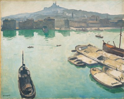 Hafen von Marseille von Albert Marquet
