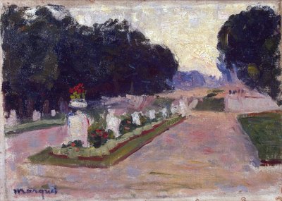 Der Jardin du Luxembourg von Albert Marquet