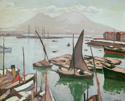 Der Hafen von Neapel von Albert Marquet