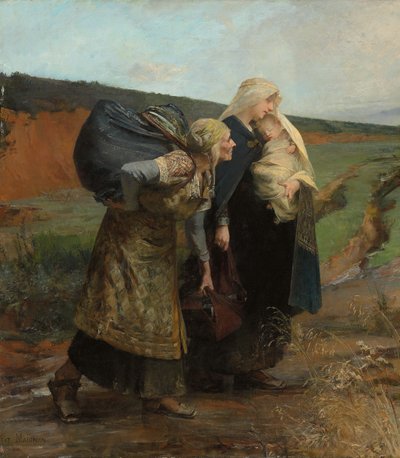 La Repudiée, 1882 von Albert Pierre Rene Maignan