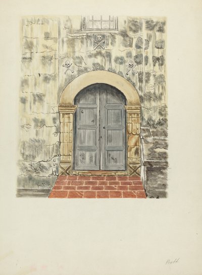 Türöffnung und Tür von Albert Pratt
