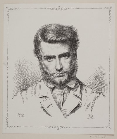 Selbstporträt von Albert Price