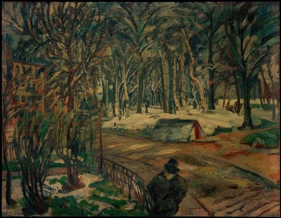 Im Englischen Garten von Albert Weisgerber