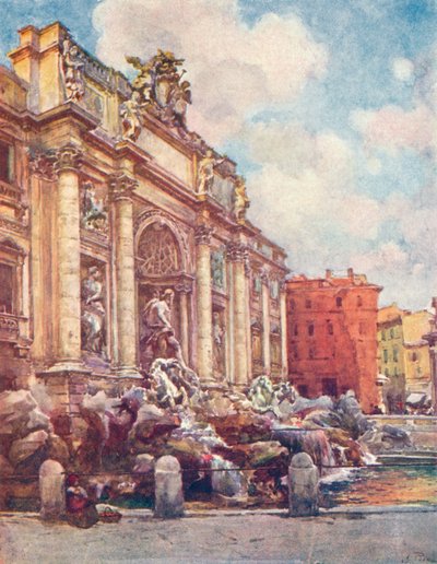 Trevi-Brunnen von Alberto Pisa