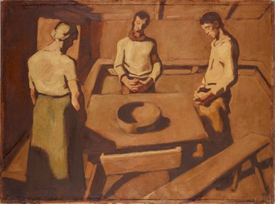 Das Tischgebet von Albin Egger Lienz
