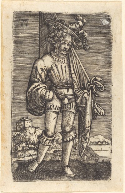 Kleiner Fahnenträger von Albrecht Altdorfer