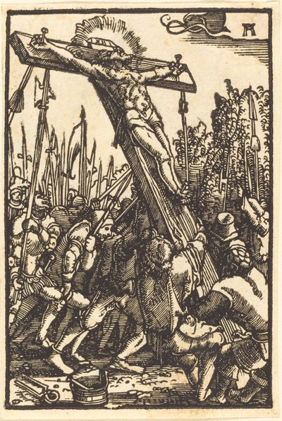 Die Kreuzaufrichtung von Albrecht Altdorfer