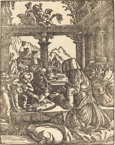 Die Anbetung der Hirten von Albrecht Altdorfer