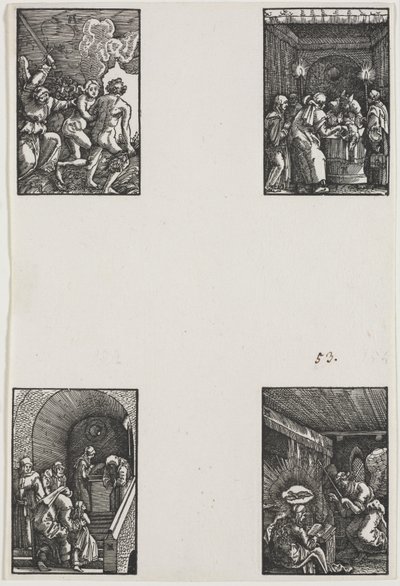 Der Fall und die Erlösung des Menschen von Albrecht Altdorfer