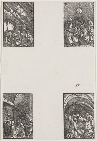 Der Fall und die Erlösung des Menschen von Albrecht Altdorfer