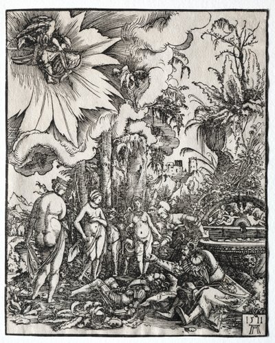 Das Urteil des Paris, 1511 von Albrecht Altdorfer