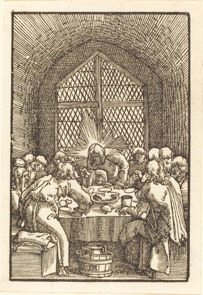 Das letzte Abendmahl von Albrecht Altdorfer