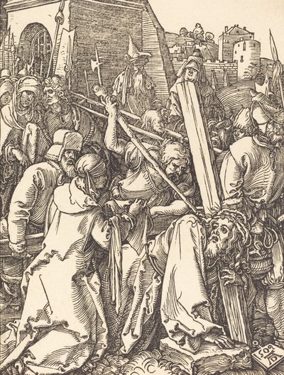 Christus trägt das Kreuz, 1509 von Albrecht Dürer