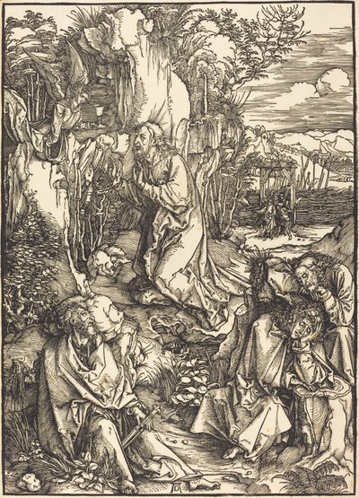 Christus am Ölberg von Albrecht Dürer