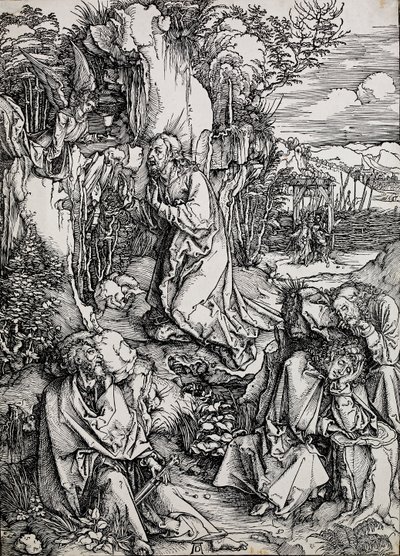 Christus am Ölberg, 1496-1511 von Albrecht Dürer