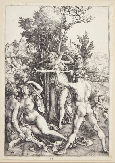 Herkules am Scheideweg von Albrecht Dürer
