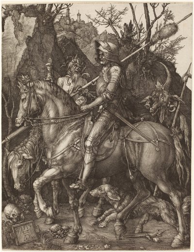 Ritter, Tod und Teufel von Albrecht Dürer