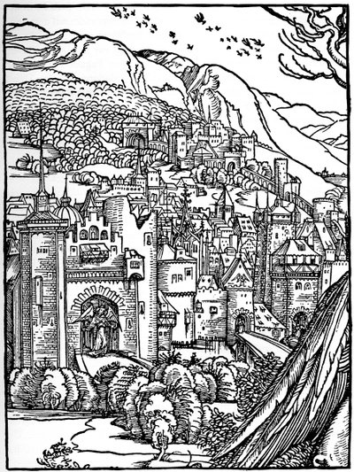 Landschaft, 1498 von Albrecht Dürer