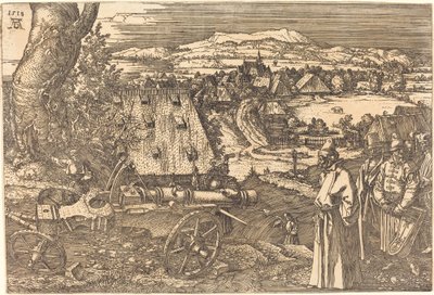 Landschaft mit der Kanone von Albrecht Dürer