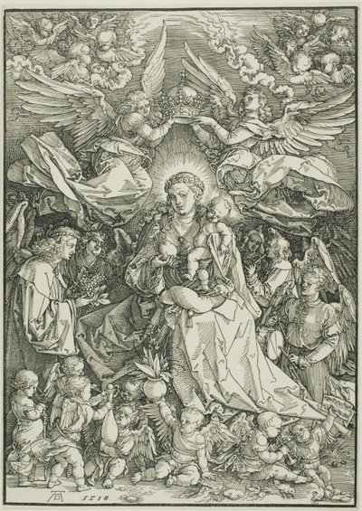 Madonna Königin der Engel von Albrecht Dürer