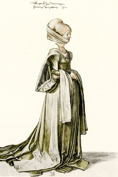 Nürnberger Tänzerin von Albrecht Dürer