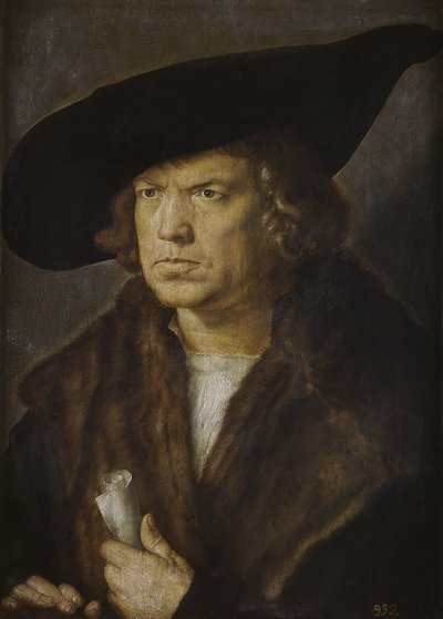 Porträt eines unbekannten Mannes von Albrecht Dürer