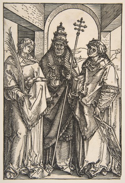 Heiliger Stephanus, Heiliger Sixtus und Heiliger Laurentius von Albrecht Dürer