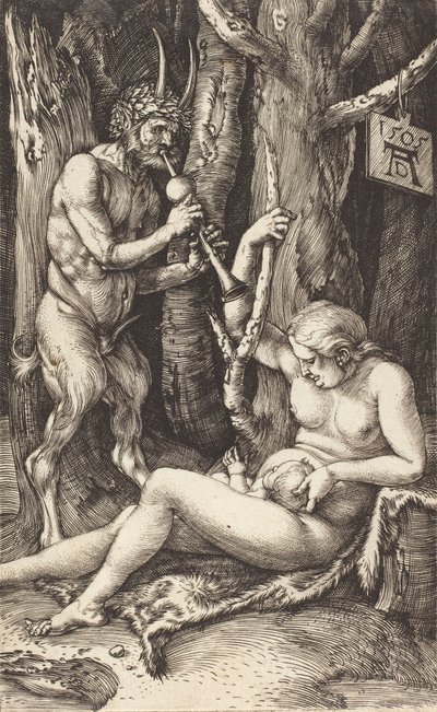 Satyrfamilie, 1505 von Albrecht Dürer