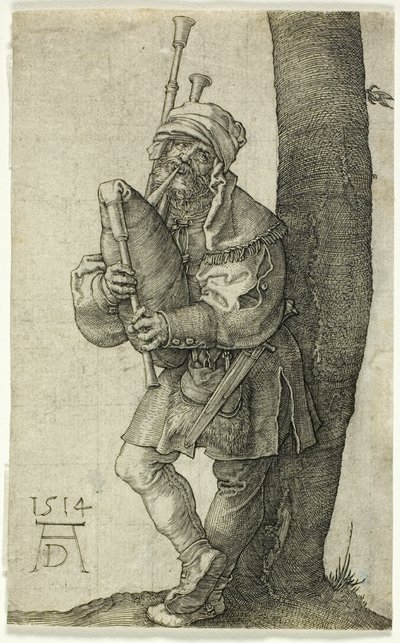 Der Dudelsackspieler von Albrecht Dürer