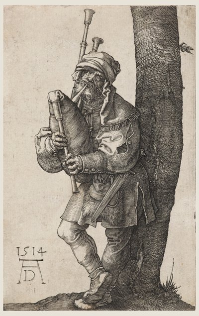 Der Dudelsackspieler von Albrecht Dürer