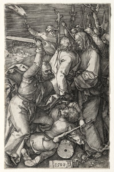 Der Verrat Christi durch Judas von Albrecht Dürer