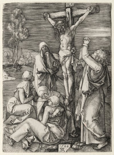 Die Kreuzigung, 1508 von Albrecht Dürer