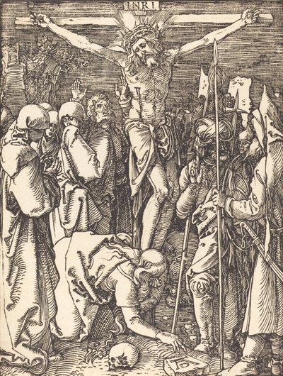 Die Kreuzigung, wahrscheinlich ca. 1509-1510 von Albrecht Dürer