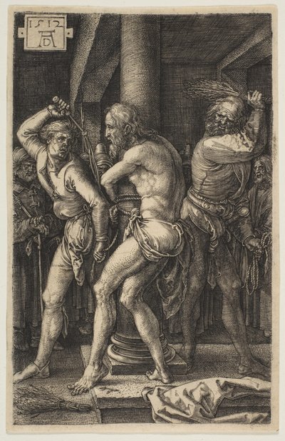 Die Geißelung, aus Die Passion, 1512 von Albrecht Dürer
