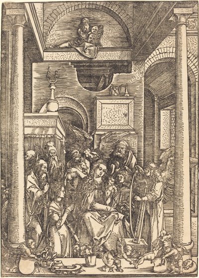Die Verherrlichung der Jungfrau von Albrecht Dürer