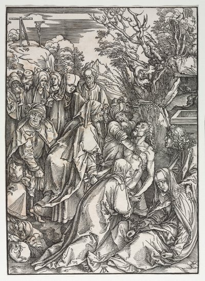 Die Große Passion: Die Kreuzabnahme von Albrecht Dürer