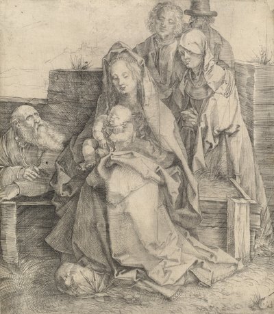 Die Heilige Familie, 1512-1513 von Albrecht Dürer