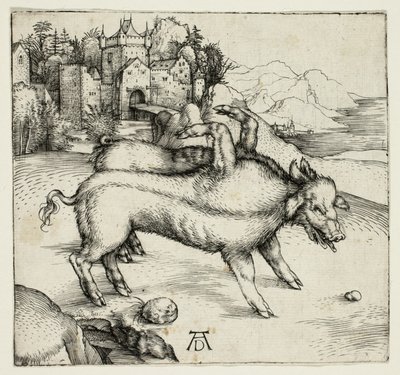Die monströse Sau von Landser von Albrecht Dürer
