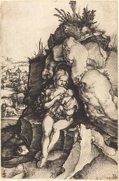 Die Buße des Heiligen Johannes Chrysostomus von Albrecht Dürer